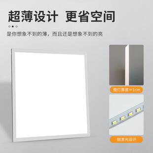 用商用高光家面效集成类超节能款正方型LD板灯高E亮度`GG-MB66低