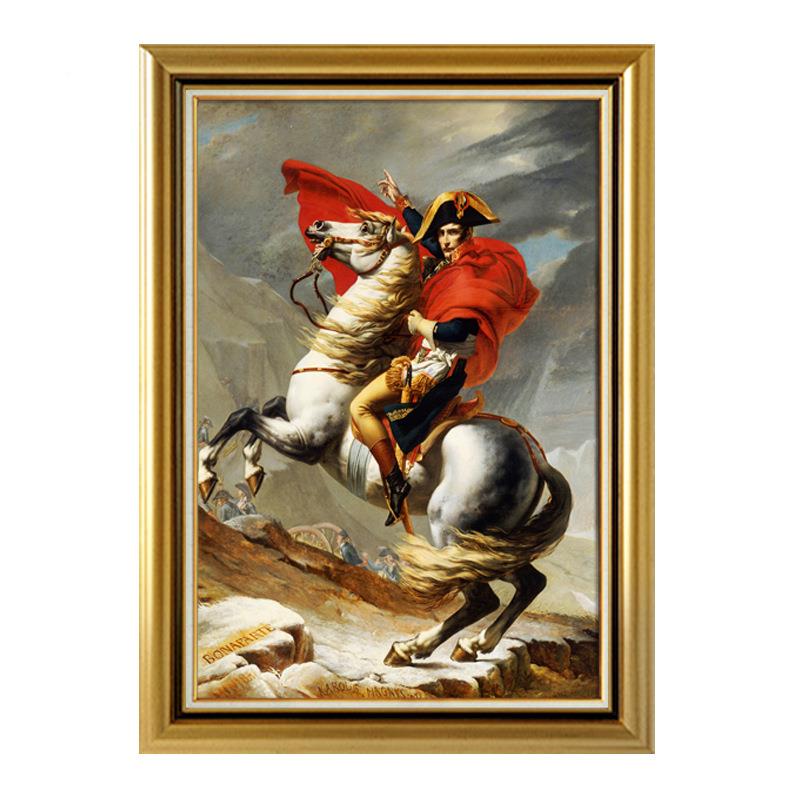 美式壁DY610397世界画名画油餐画拿破仑欧式客厅厅卧室装饰沙发玄