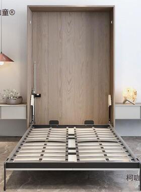 电动形床五金配件折叠正竖床隐藏床隐翻下衣柜侧藏YYC-018墙一体