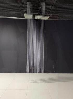 婚礼堂路吊顶装饰亚克件力珠帘引挂婚庆道具舞YUS台背布景置珠链