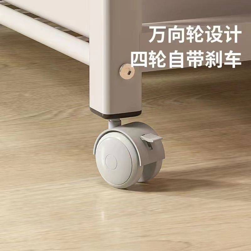 儿童书架家用阅读架玩具绘本架多层收纳架可移动书柜宝宝置物架