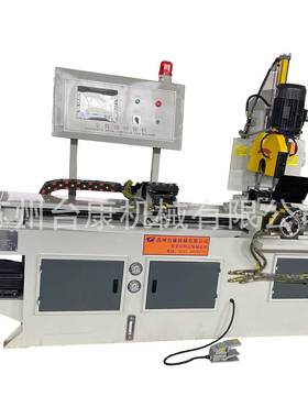 35MC-355SL机伺服送料带拉尾切管全自动铁管管圆管不锈钢材切5割