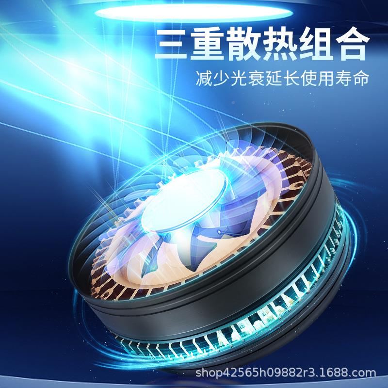 鱼缸LED水草筒灯增艳无品牌/促生长专业溪流藻缸原生苔全光G谱出R