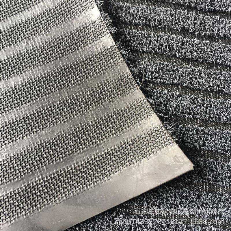 厚迎宾加011238硬丝防滑垫商用入户丝圈地毯酒店门迎门除宾尘蹭土