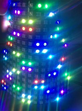 屏LED1*全166CM像素5050灯珠5V256灯彩可编程单点单控像16乘16CM