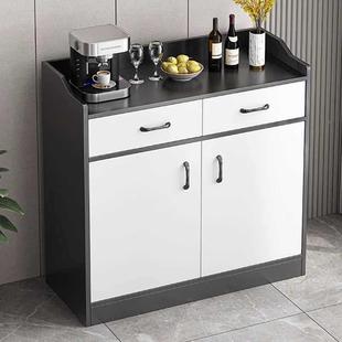 茶水柜餐边柜子储物柜客厅墙轻置物柜奢茶柜634置靠物小架收纳备