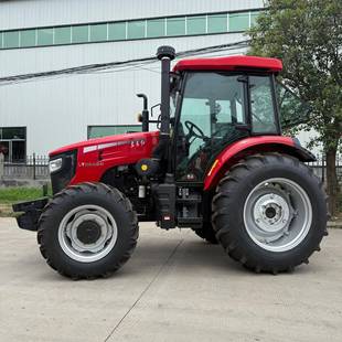 东方LY1004四轮拖方机YTO100马红拉力四14轮拖拉机东红拖拉机