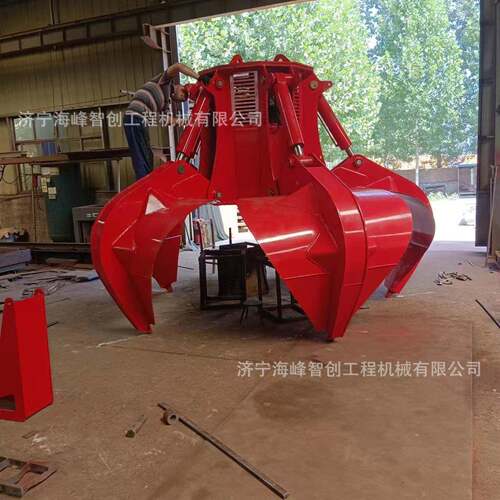 厂家WDW直发跨境出挖配掘机瓣多抓斗抓取力强匹不口同工况多种型