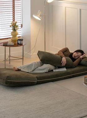 懒人沙榻红榻米沙发床可折叠地板沙发ZXR客厅室地上卧发阳台网款