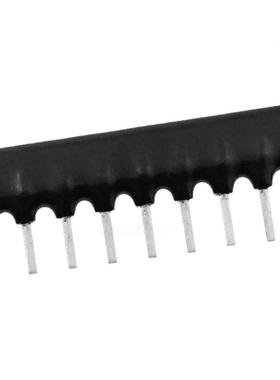 9脚插件阻9P330/4701230007RR排/680R电/1K/10K/20K/30K直插厚膜