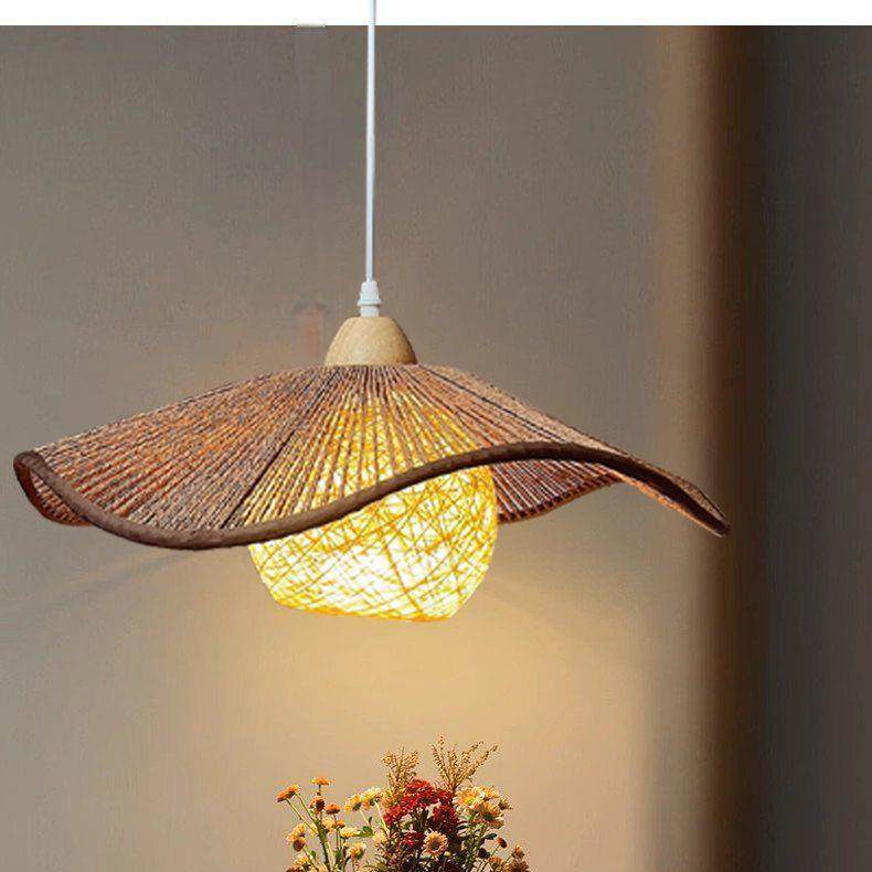 网红法编式具餐厅原民木吊灯日式卧室餐65291桌主卧复古灯宿藤艺,家装灯饰光源,智能吊灯,淘宝优惠券,粉丝福利购,淘宝优惠卷