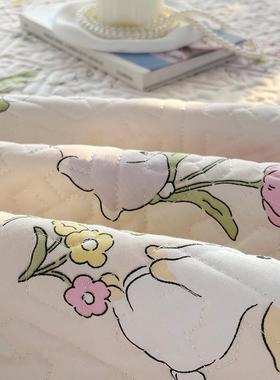 BX62100床全棉F77JS65T笠带裙边二棉一加厚夹纯棉床罩合单件2025