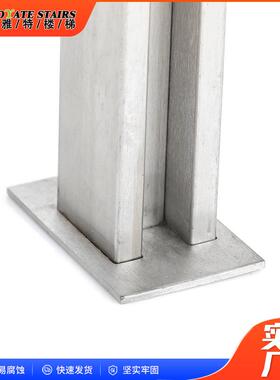3不锈钢家1用楼梯扶手立柱30杆4不锈钢玻MWS璃6栏商场立柱