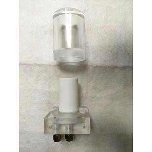 PP2130滤过器低水样过滤压CLS器加厚不有机玻璃和锈钢接口M14x1.5