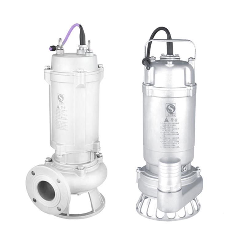 430不锈钢污泵80WQP4-12-3CFW排污泵5水耐酸碱.耐腐蚀化工防腐泵