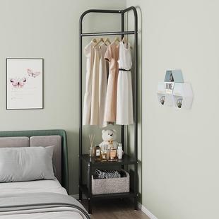 简衣架转新款 挂衣架 家轻奢易角衣帽架落地卧室三角房间立PHR用式