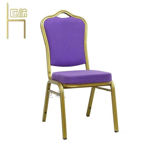 波浪垫JH-A52餐厅椅坐现代时尚软包椅子子高品质酒店椅子