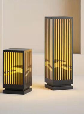 中式户亚外防水草635874坪灯06米0..8米方形克力l花园草地灯ed草