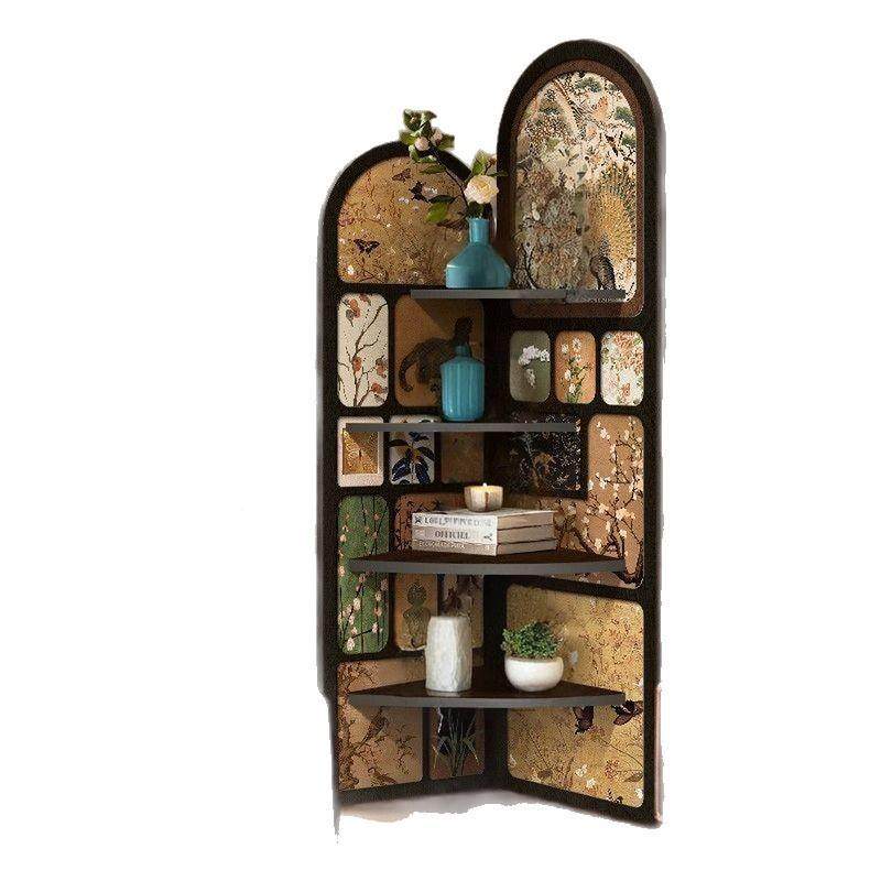 复古677风转角置物角架沙发旁纳三柜中收古gvintae摆件客厅中式,电子/电工,接线端子,淘宝优惠券,粉丝福利购,淘宝优惠卷