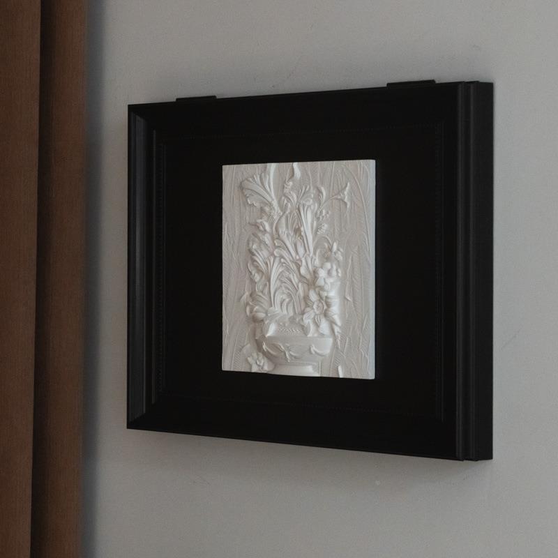 表壁画遮挡配客厅盒中古电箱挂画电表箱装饰画立体FXC浮雕电法包