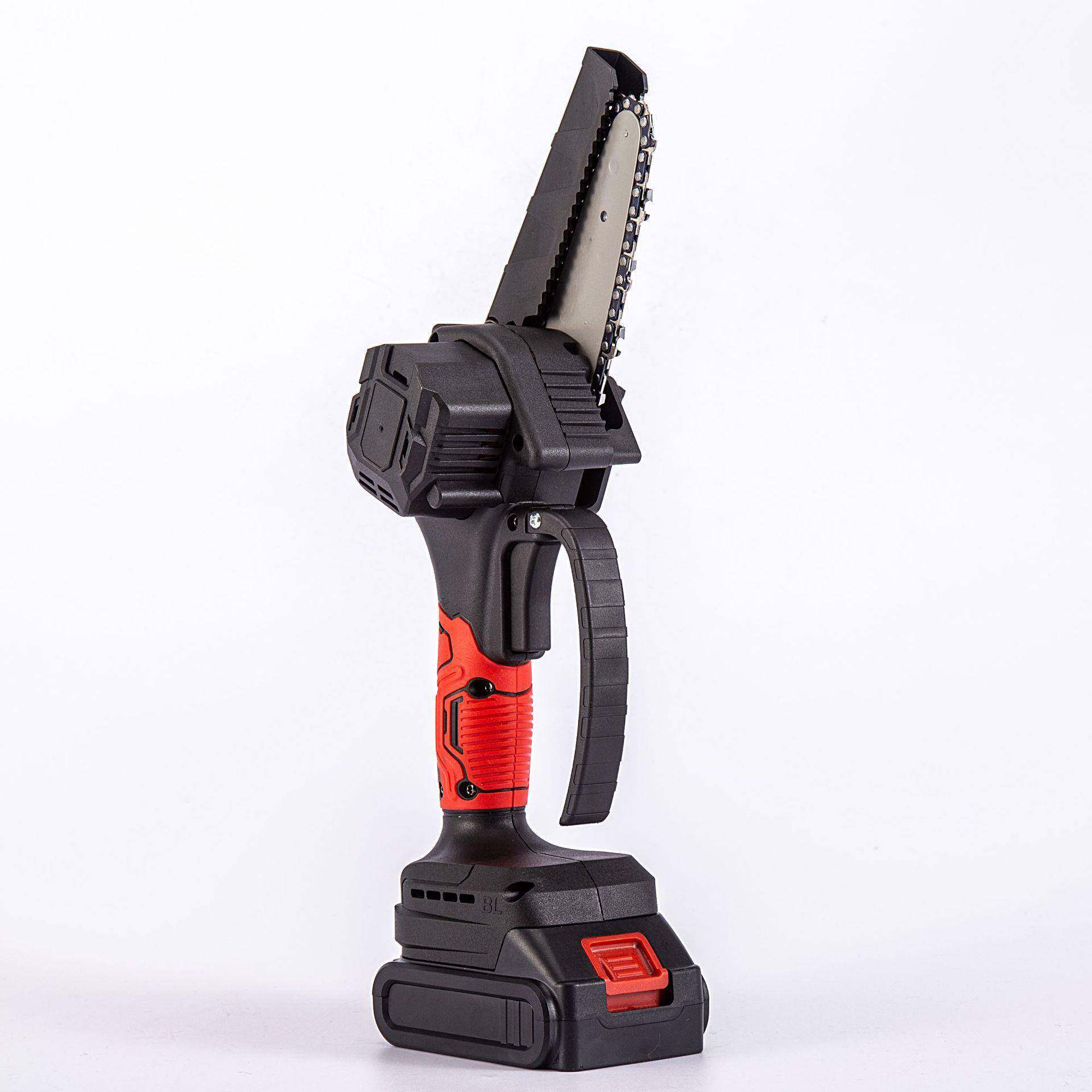 迷你寸无刷电链木锯4锯家用小型手ZGD持充电电户外伐单手电动锯