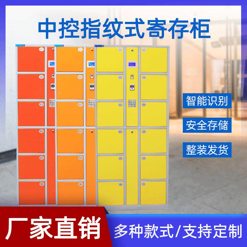 人脸识别超市67包柜指纹密码柜存店行李寄存子柜电存酒包柜