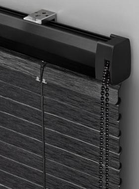 免打帘孔百叶窗L型pvc遮光客厅室卫生间厨房卷升降HY8g9k5g拉珠油