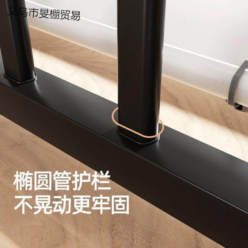 儿童防护栏家免打孔用室内pCXFXSeN护户栏飘窗阳台栏杆家用防盗窗
