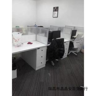 办办公风桌桌面653屏挡板电隔板可隔音公室工位隔断脑桌子围挡板