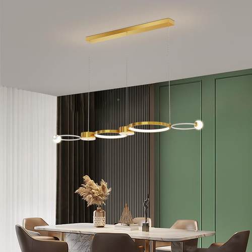 2025年新款餐现吧台厅吊灯创意餐后代简约le73269d酒吧长条桌吊灯