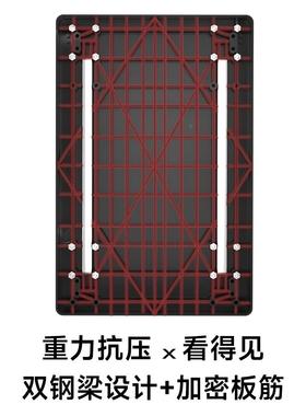 YIG拉加固小便E推车拉货321手车携家用拖车平板车推货小拉车折叠