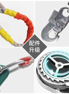 塔吊高防坠WED器人器体速差缓降器0m20m空自锁重型货梯防坠落1安