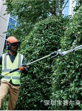 篱525L汽油高枝绿机525汽油加长K修剪机多功能组合高空锯长杆