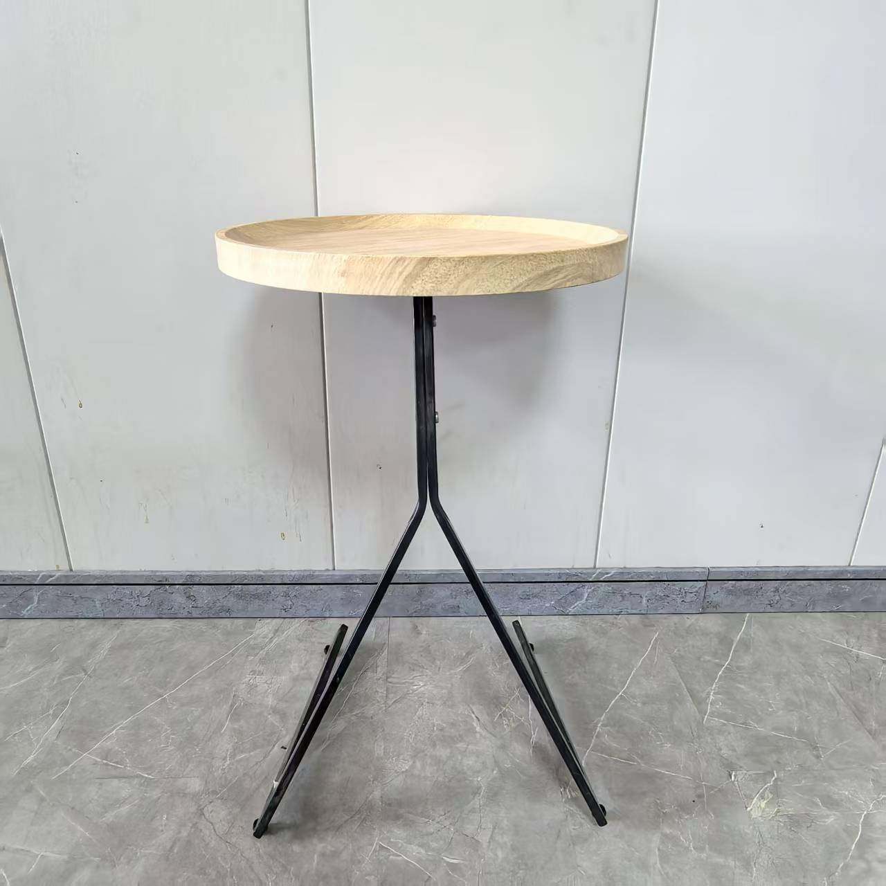 圆几家用小户型客可移简动小边几柜厅小66755边桌床边子茶几约角