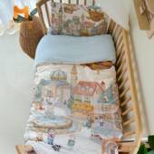 a类幼儿园XQE被宝子三件套宝入厚园六件套托早教午午睡被子全套