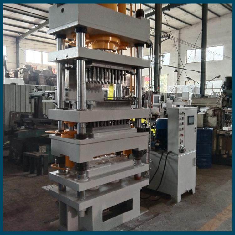 100吨四柱液压油压机热压复合绝缘子艾制品成型机