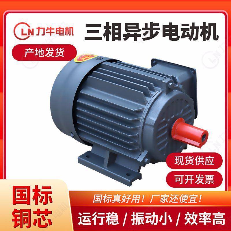 三相异步电动机YE2-250M-6-37w传输机械设备调速节能