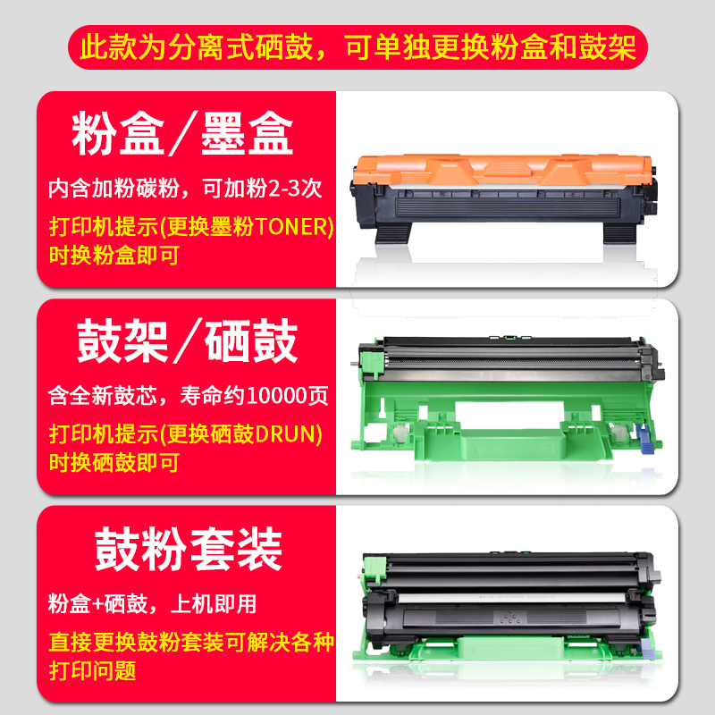 兼容富施乐5b硒鼓P5b粉盒5w P5w 5z 8w P8w 5f 5fs 8z易加粉 成像