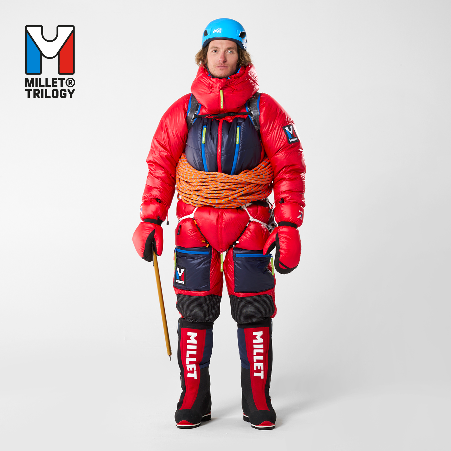 MILLET三部曲MXP男士连体羽绒服