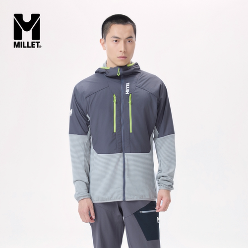 MILLET觅乐男士连帽软壳外套
