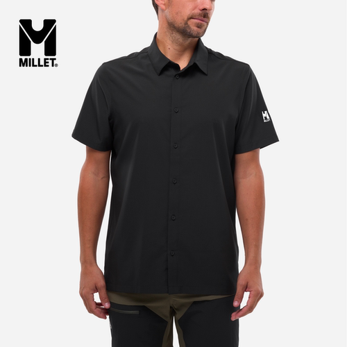 MILLET觅乐男士弹力短袖衬衫