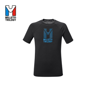 MILLET觅乐三部曲ICON系列男士圆领短袖羊毛速干T恤 MIV10726