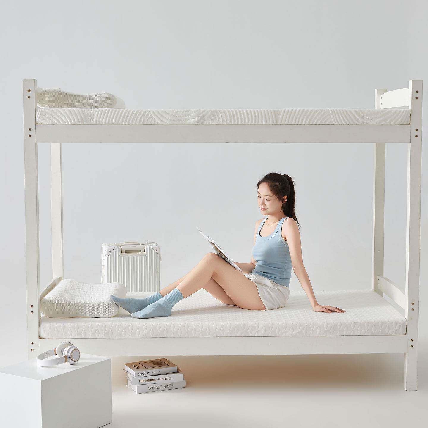 针织棉零无品牌/压感学记忆用棉床垫生深睡眠亲肤透气家榻床褥垫