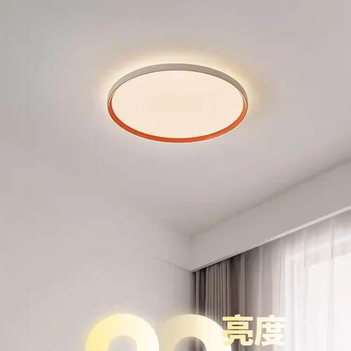 简客厅极卧室吸顶灯儿童房护灯眼简约现代6022主025新款房间卧中