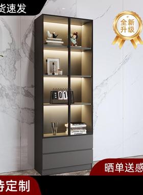 柜展示柜玻柜置物柜靠墙书展示柜格璃子DMSY-001柜制立柜定木柜客