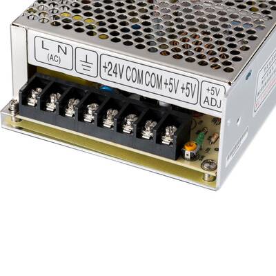 伟豪594D-0B2两组输出开电源5V6关A24V4A双路开关电源120W开1关电