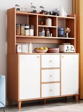 亿家达意餐边柜一体靠家现代简约轻奢杂物多功用能墙85795经济创