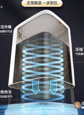 F98TM5MJ客厅垃圾桶家用025款厨房大大2容量带盖轻奢新号卫生间