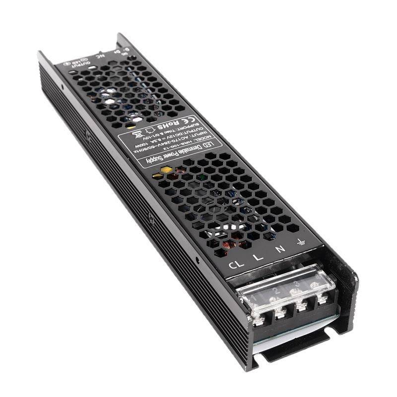 LED恒压调光电源12V100W可控硅和0-10V二合一调光灯带驱动电源