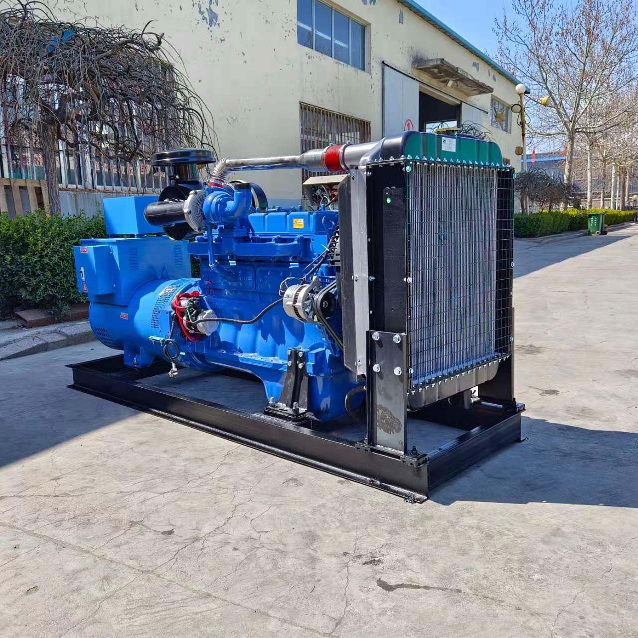 潍坊100KW柴油电机发100kw组厂应急发电设备柴全铜工100千瓦油发